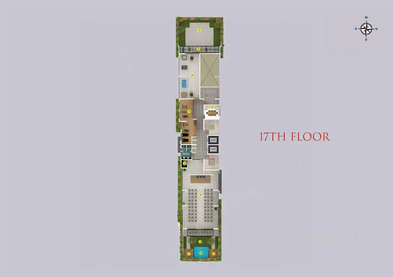 17th floor